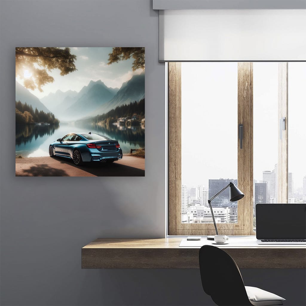 Bmw M4 La Wall Art