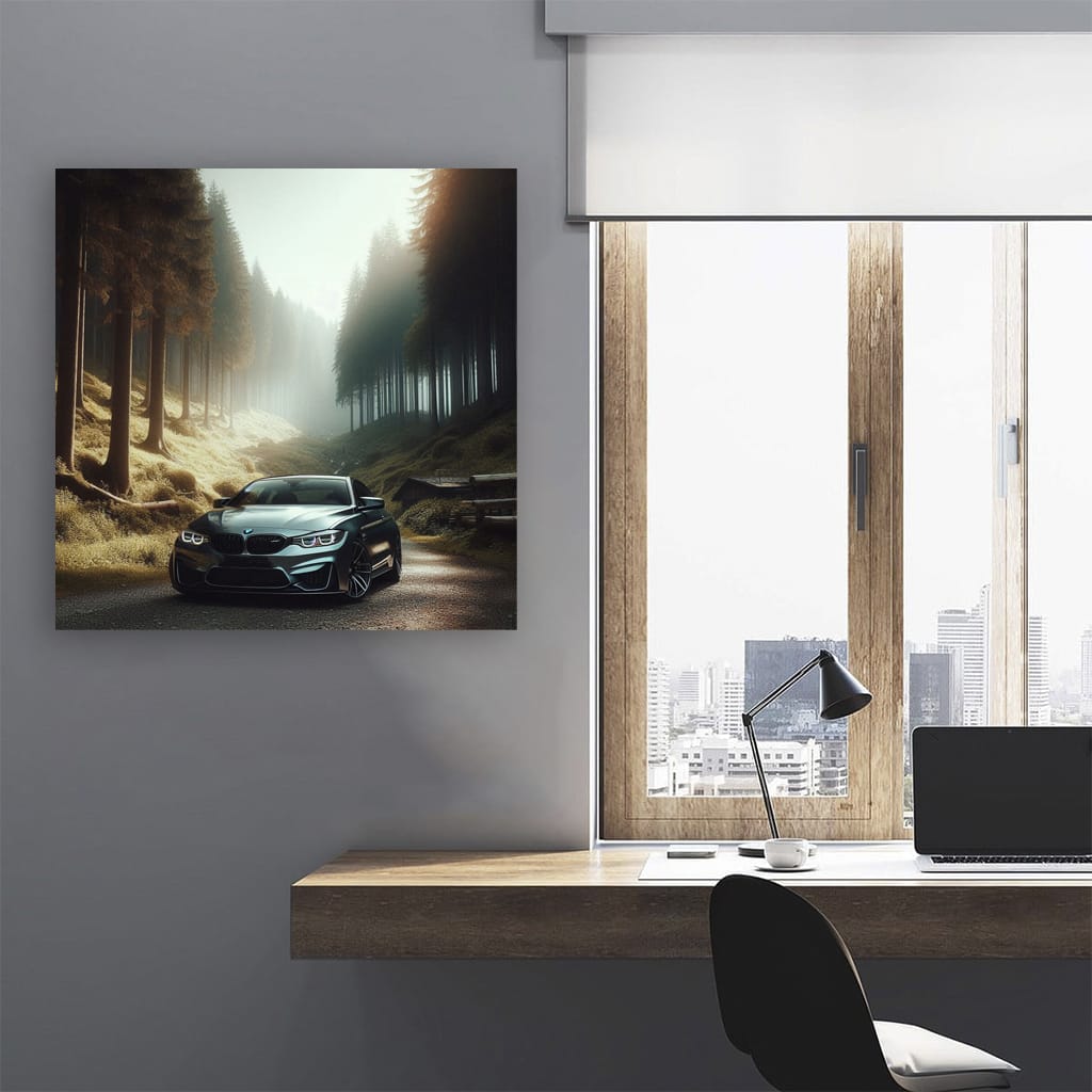 Bmw M4 Natu Wall Art