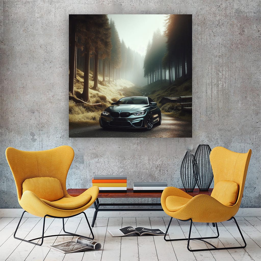 Bmw M4 Natu Wall Art