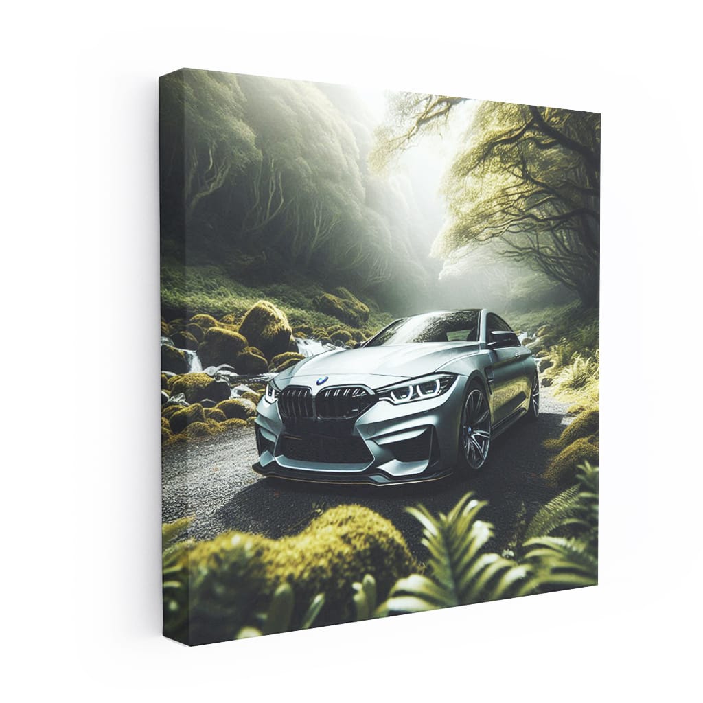 Bmw M4 Nature Wall Art