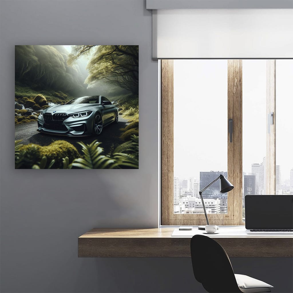 Bmw M4 Nature Wall Art