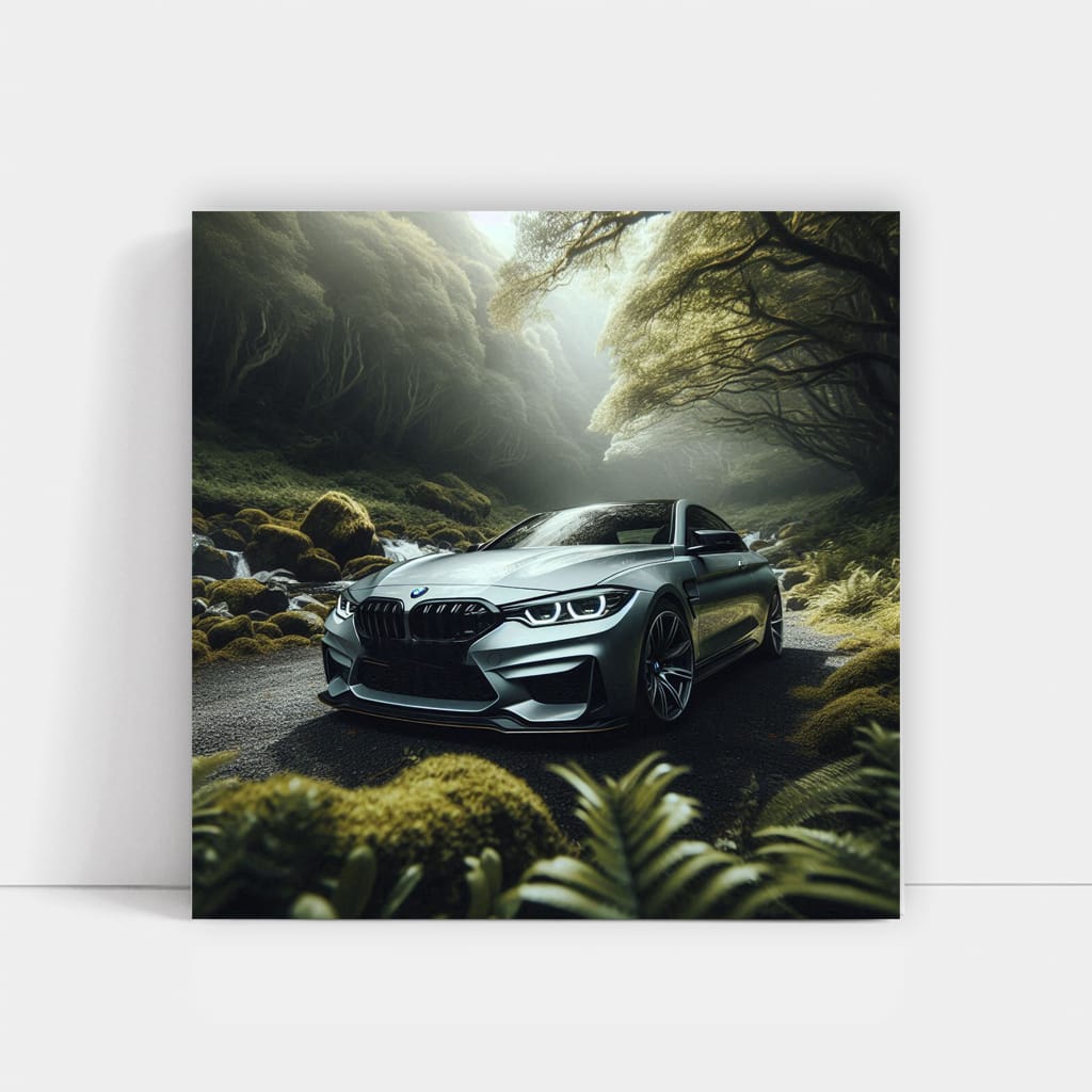 BMW M4 in Nature - Elegance and Power Captured