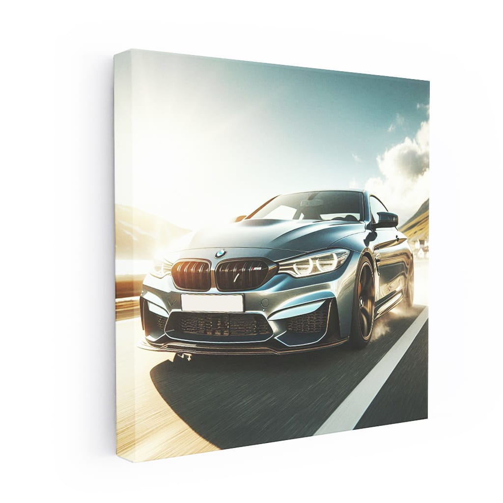 Bmw M4 Sunny Weather Wall Art