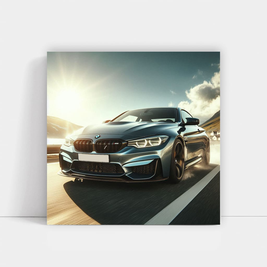 Bmw M4 Sunny Weather Wall Art