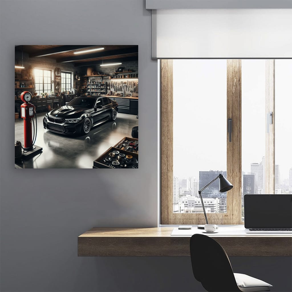 Bmw M5 Gara Wall Art