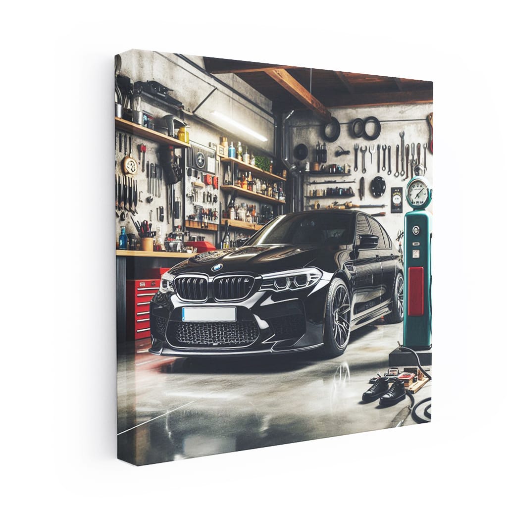 Bmw M5 Garage Wall Art