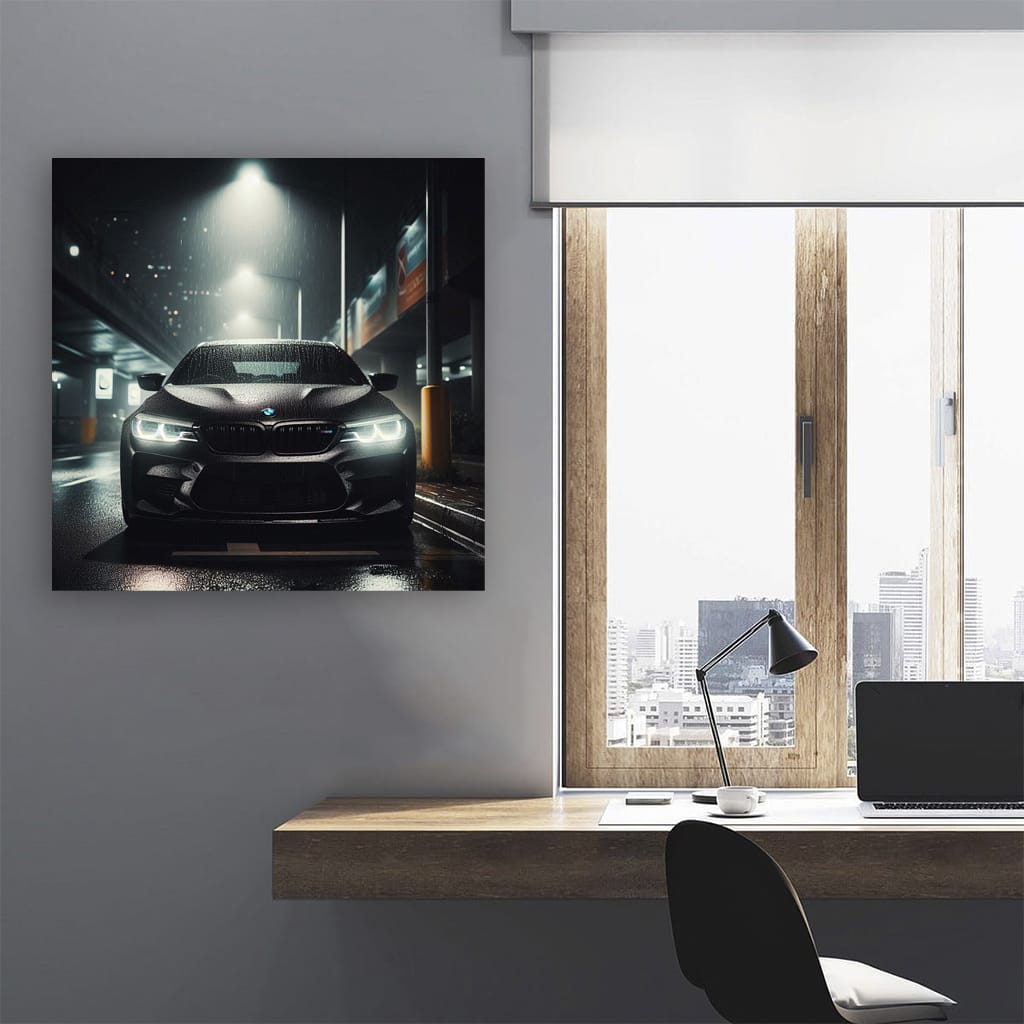 Bmw M5 Night Wall Art