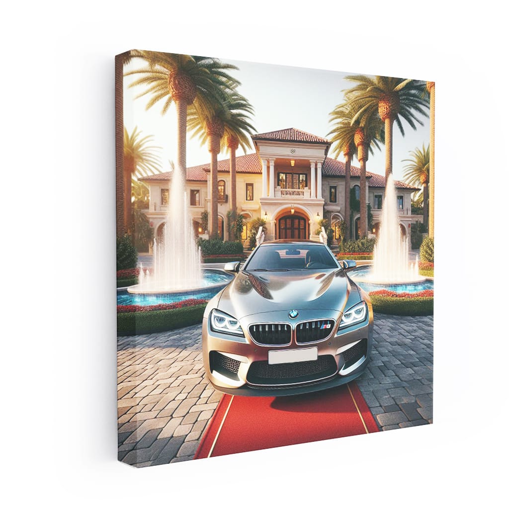 Bmw M6 Gray Luxury Li Wall Art