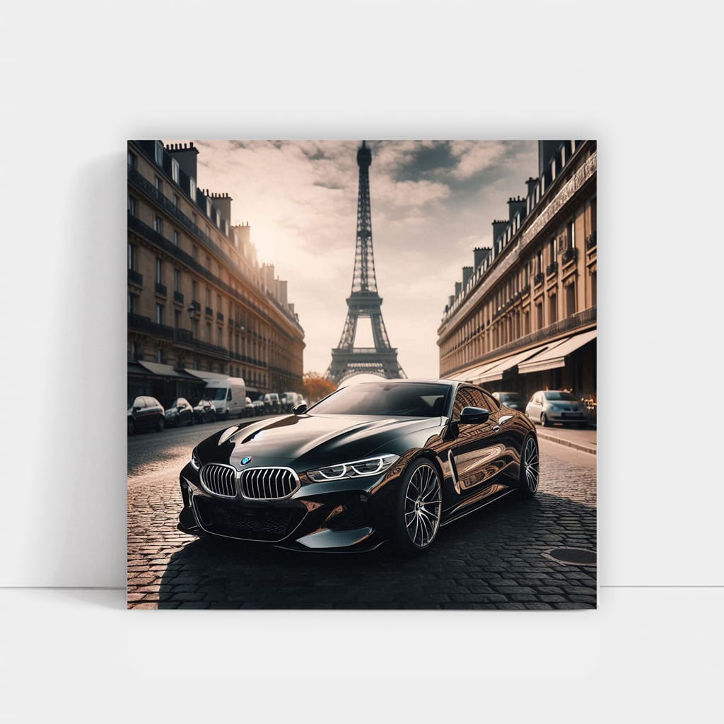 BMW M8 Future in Paris: Sleek, Modern, and Powerful