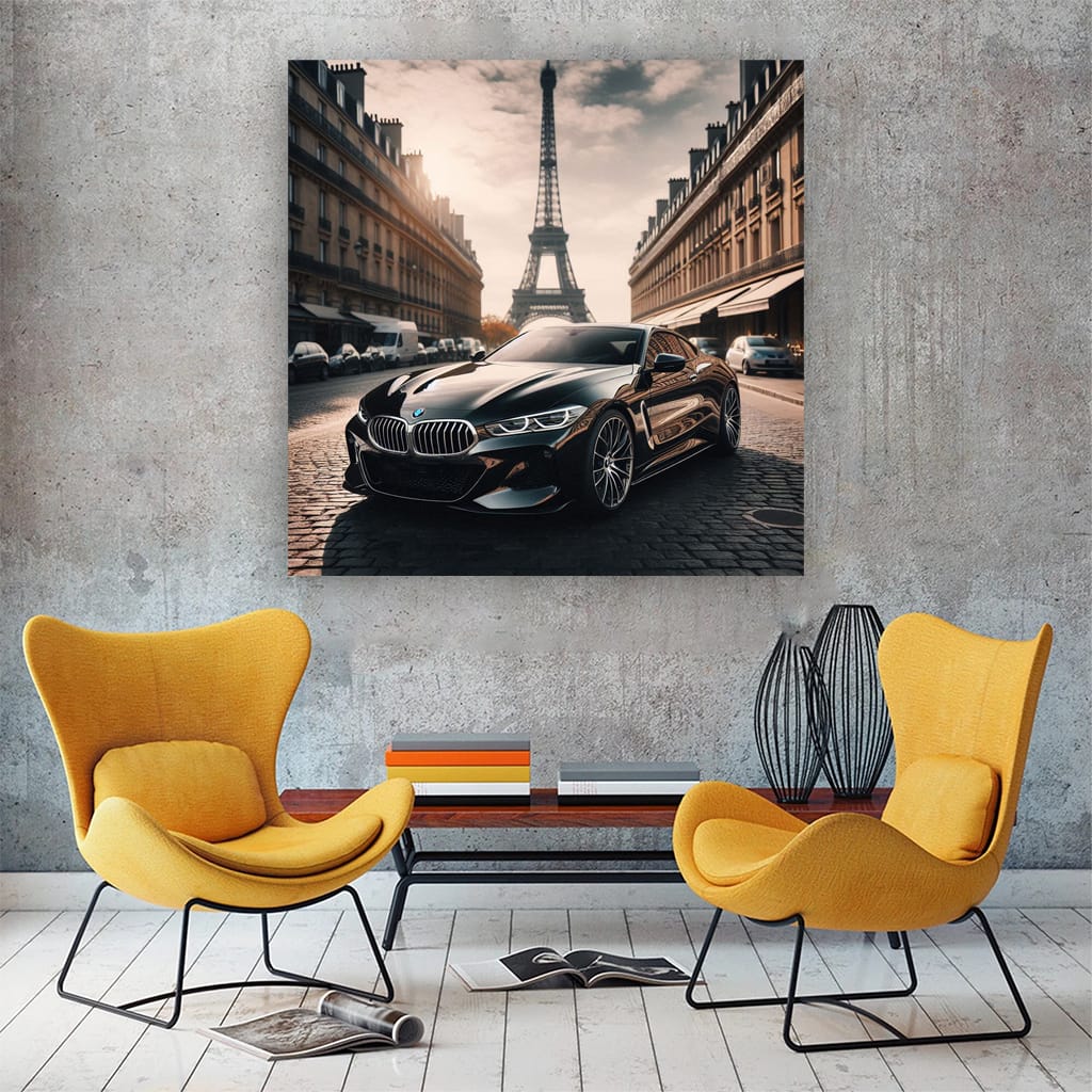 BMW M8 Future in Paris: Sleek, Modern, and Powerful