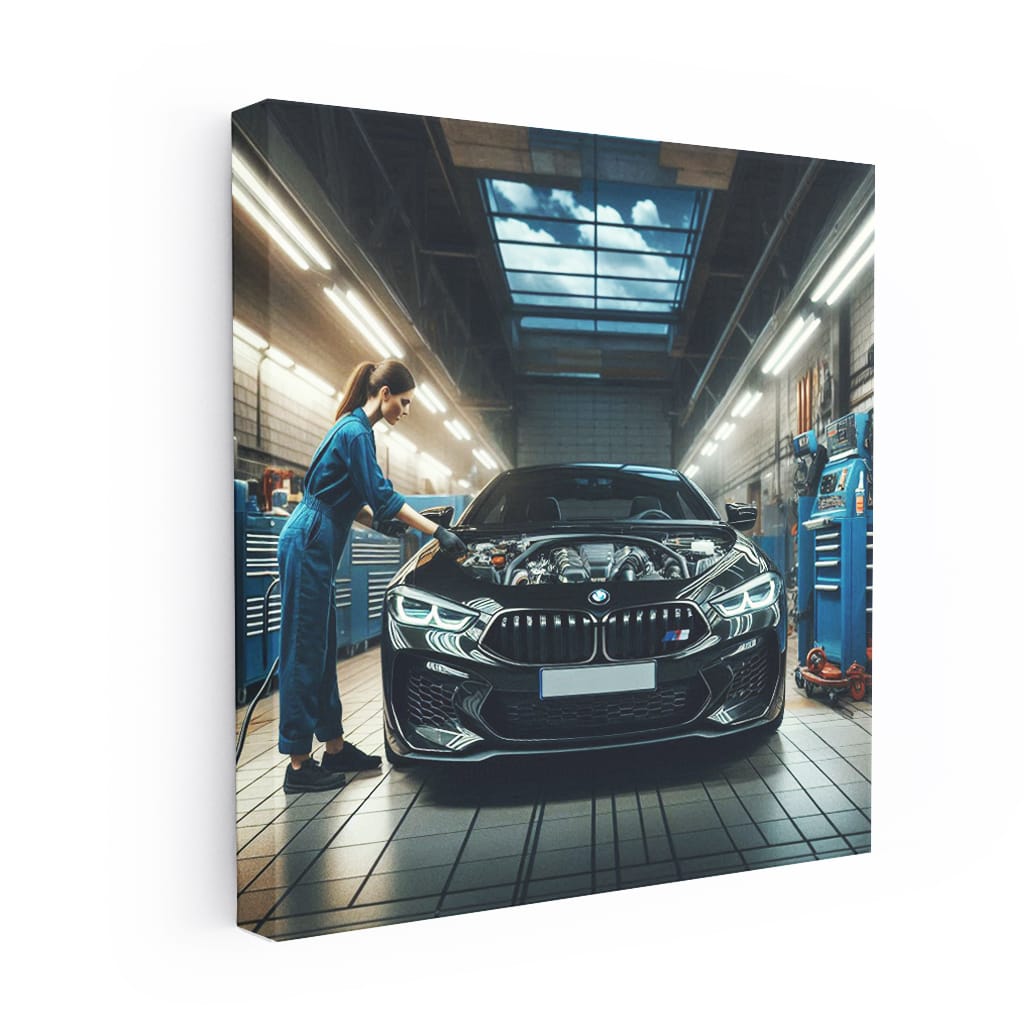 Bmw M8 Gara Wall Art