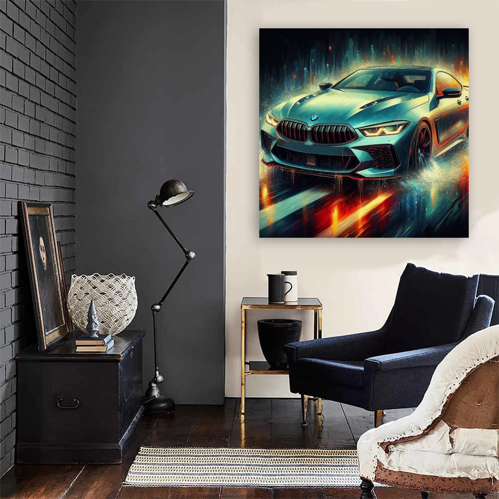 Bmw M8 Impressioni Wall Art