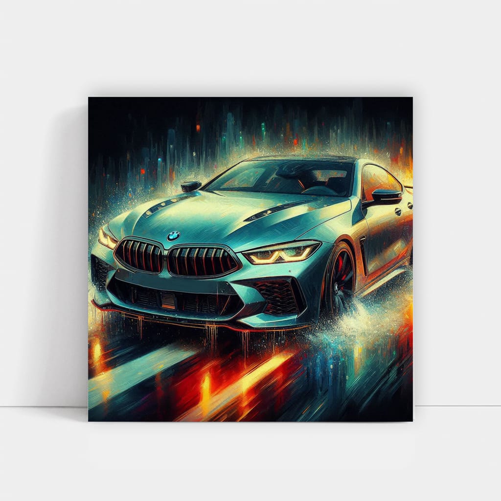 Bmw M8 Impressioni Wall Art