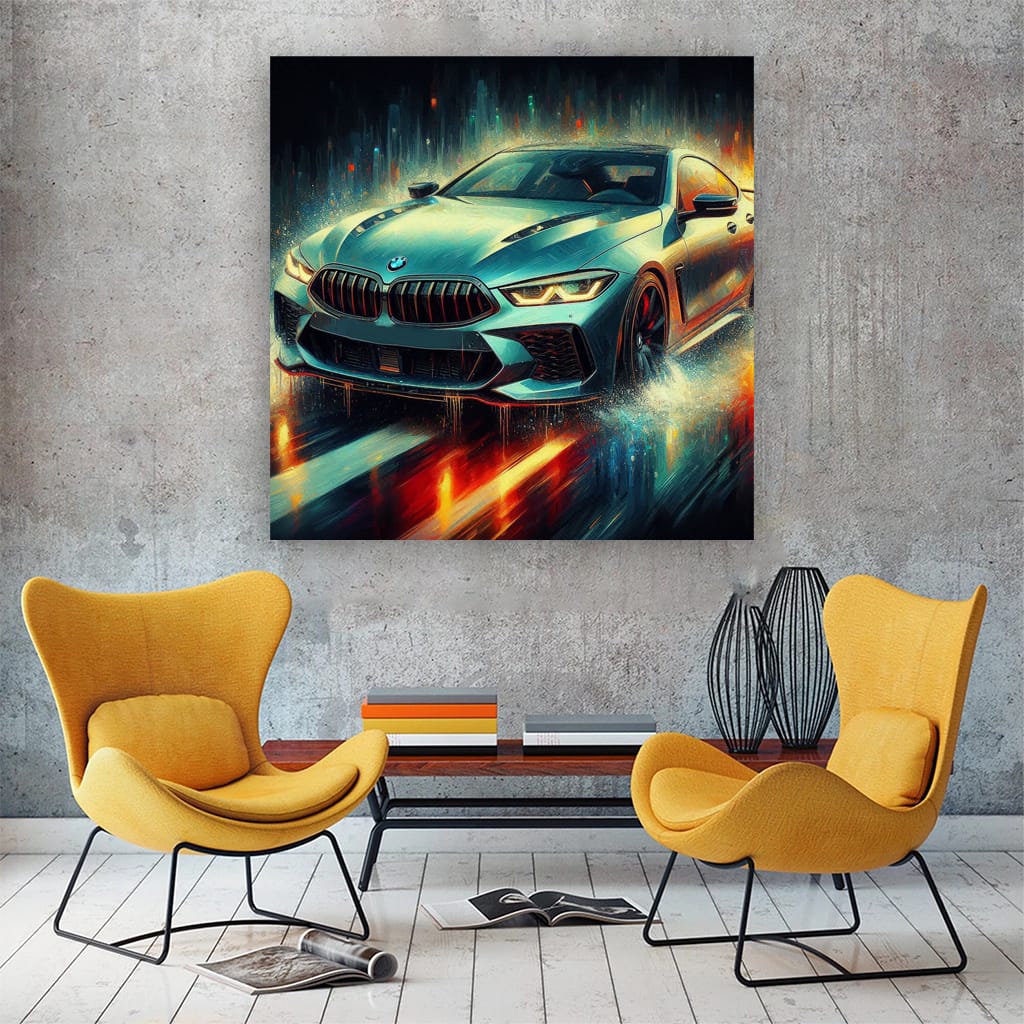 Bmw M8 Impressioni Wall Art