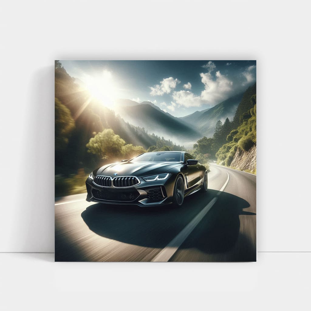 Bmw M8 Road Wall Art