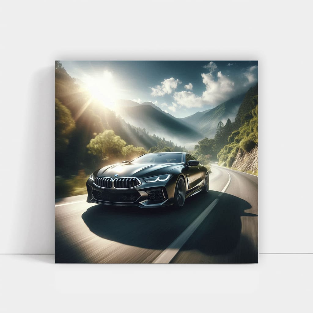 BMW M8 Adventure Road: Power and Elegance in Motion