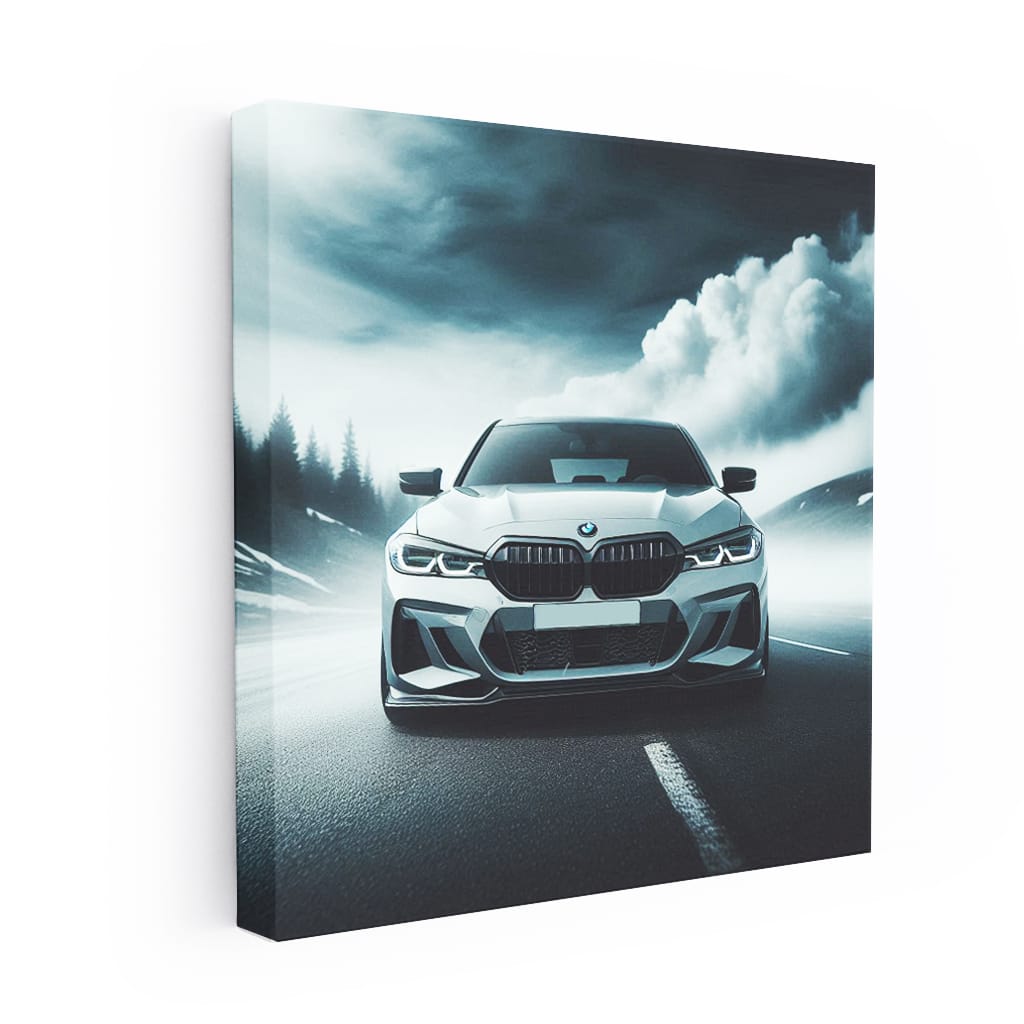 Bmw New G Series Overcast Weath Wall Art