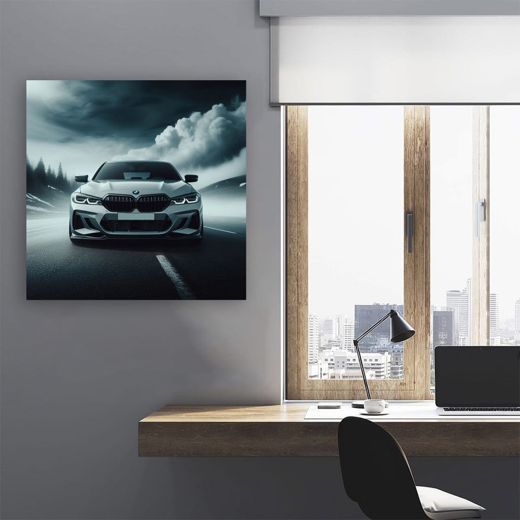 Bmw New G Series Overcast Weath Wall Art