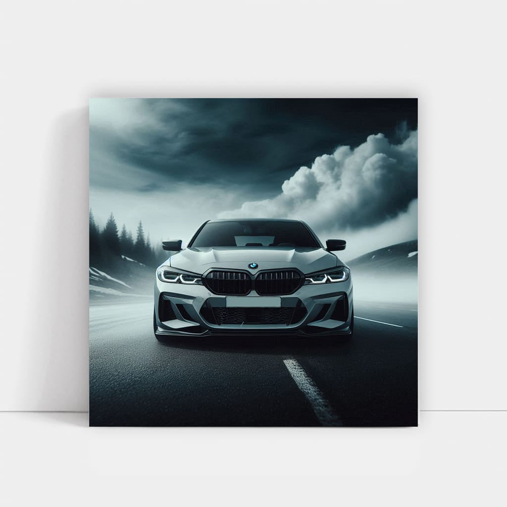 Bmw New G Series Overcast Weath Wall Art