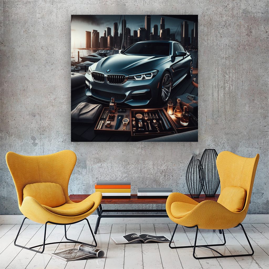 Bmw New Luxury Li Wall Art