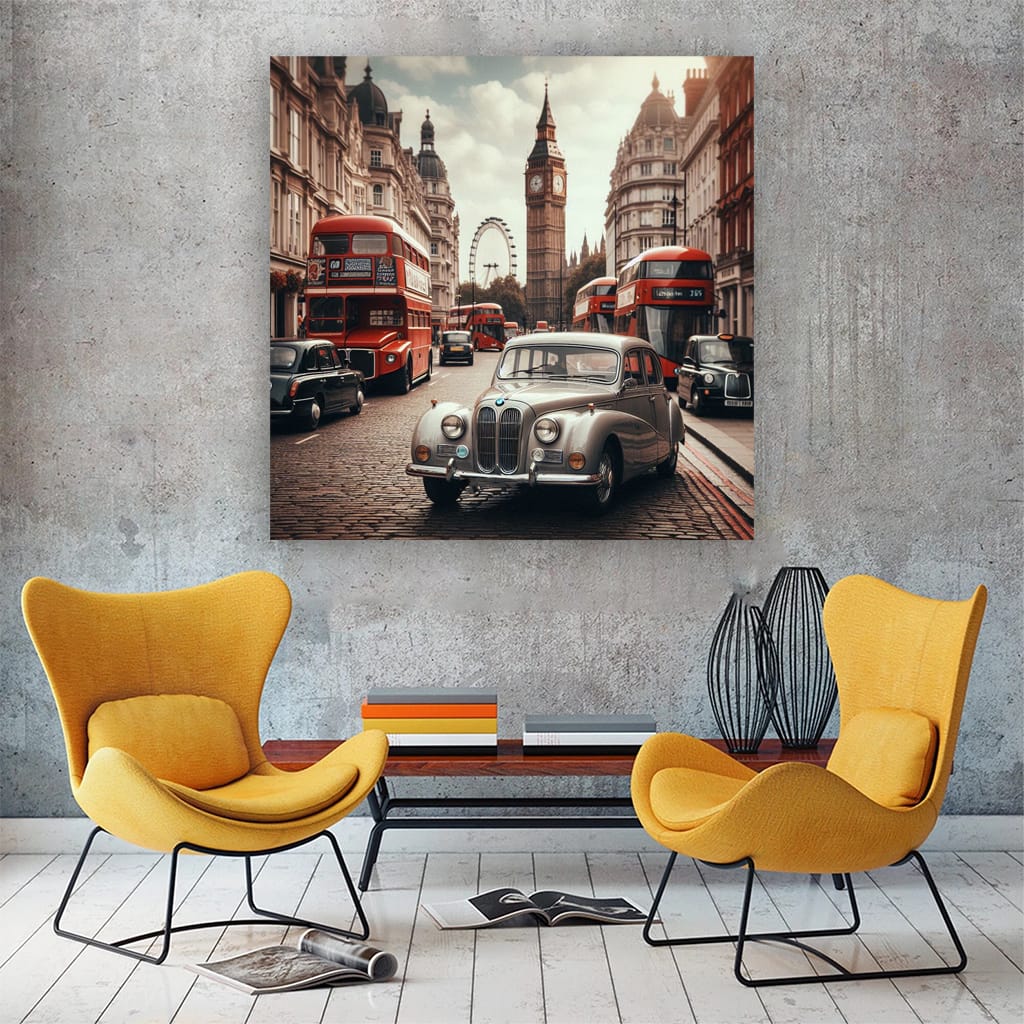 Vintage BMW in London - Timeless Classic Charm
