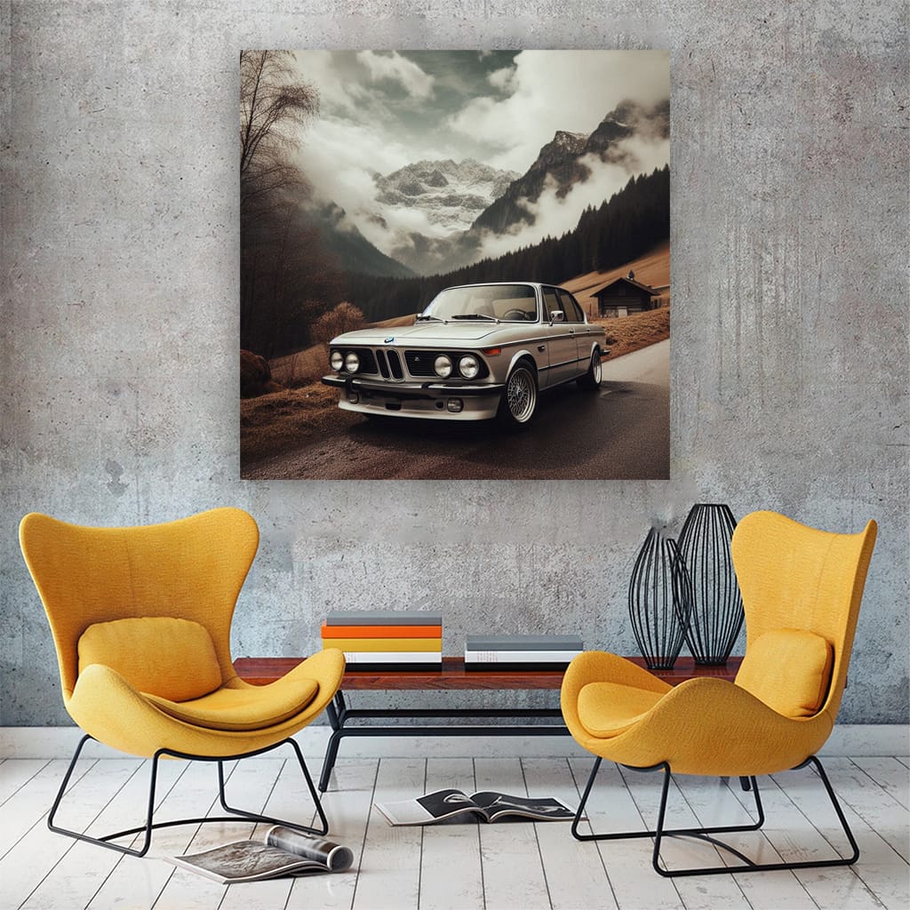 Vintage BMW in Valley - Classic Elegance and Style
