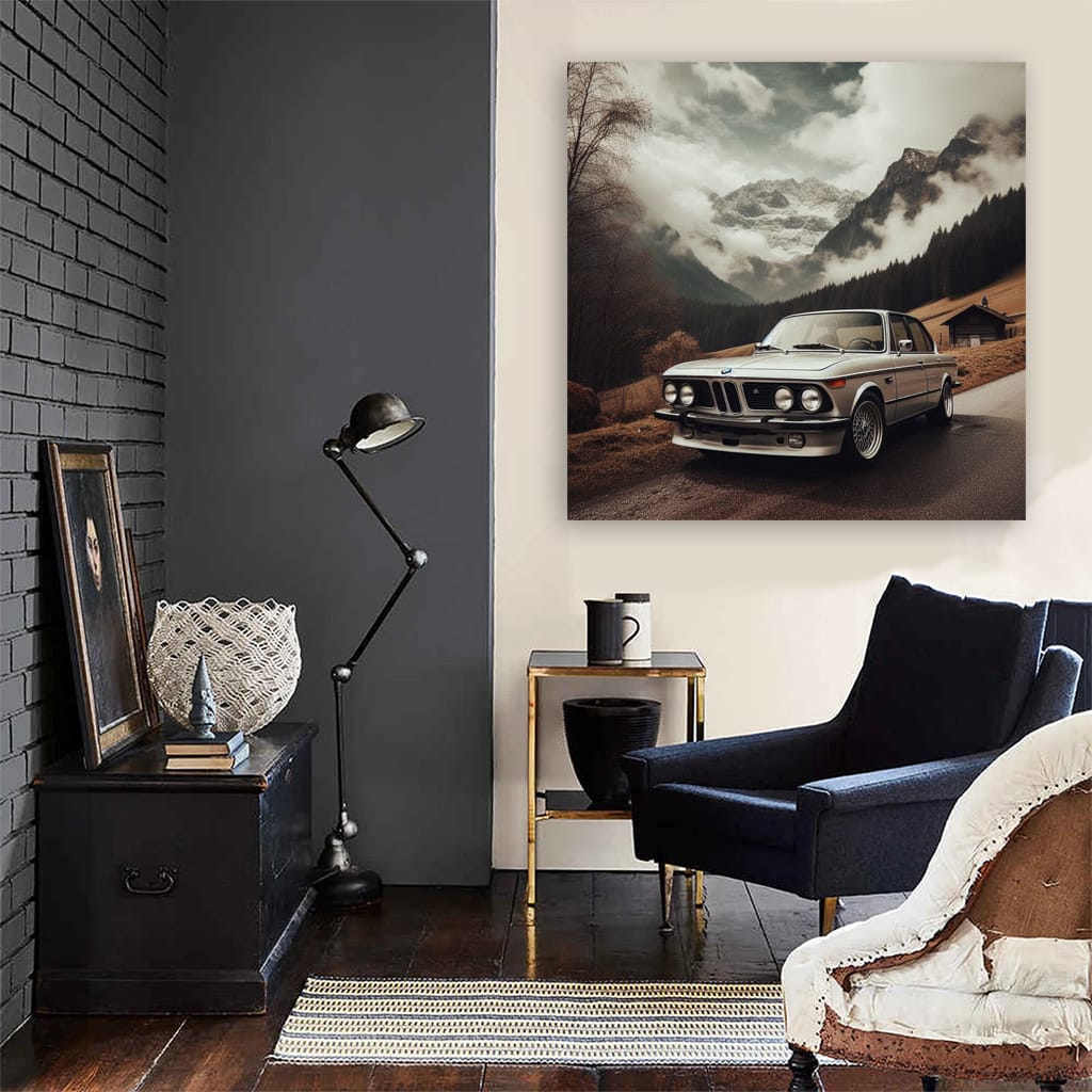 Vintage BMW in Valley - Classic Elegance and Style
