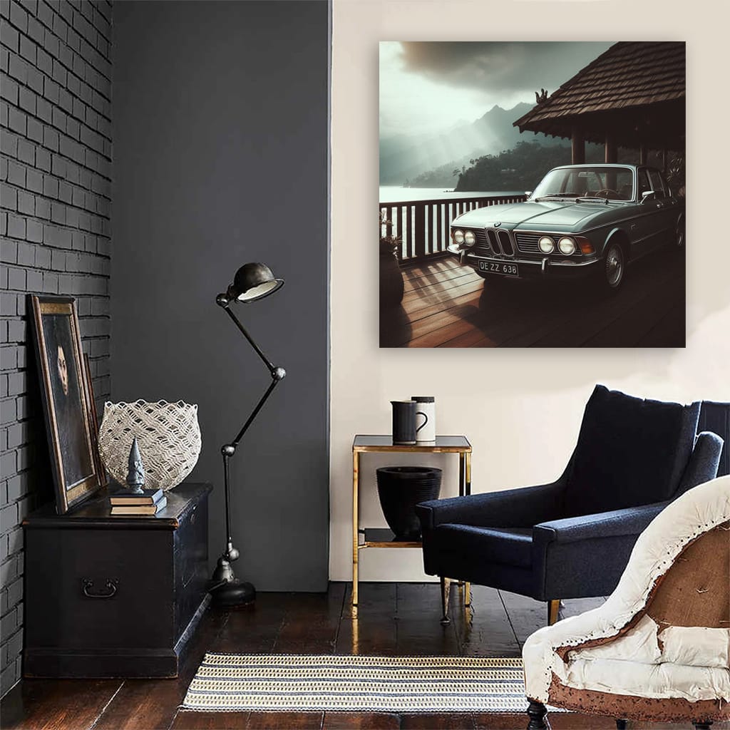 Vintage Classic BMW Style - Timeless Elegance in Motion