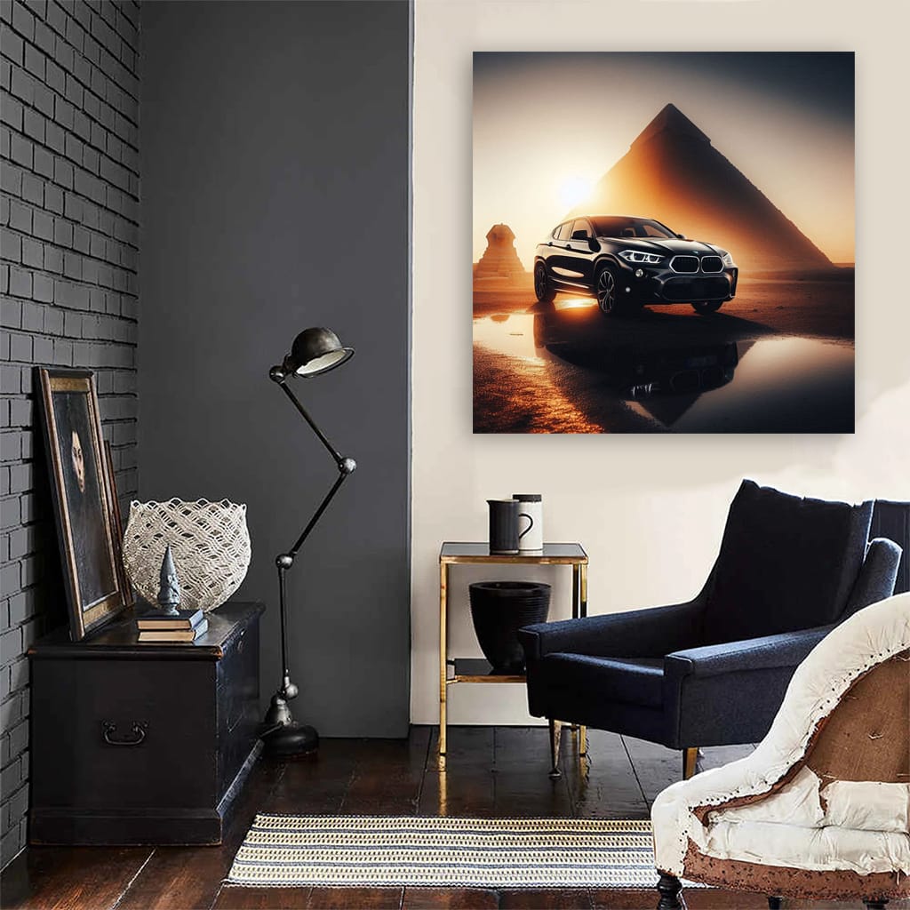 Bmw X2 Egypt Wall Art