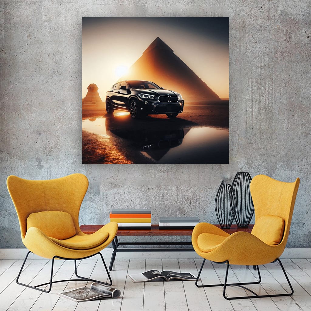 Bmw X2 Egypt Wall Art