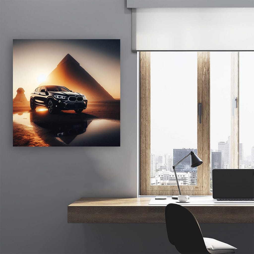 Bmw X2 Egypt Wall Art