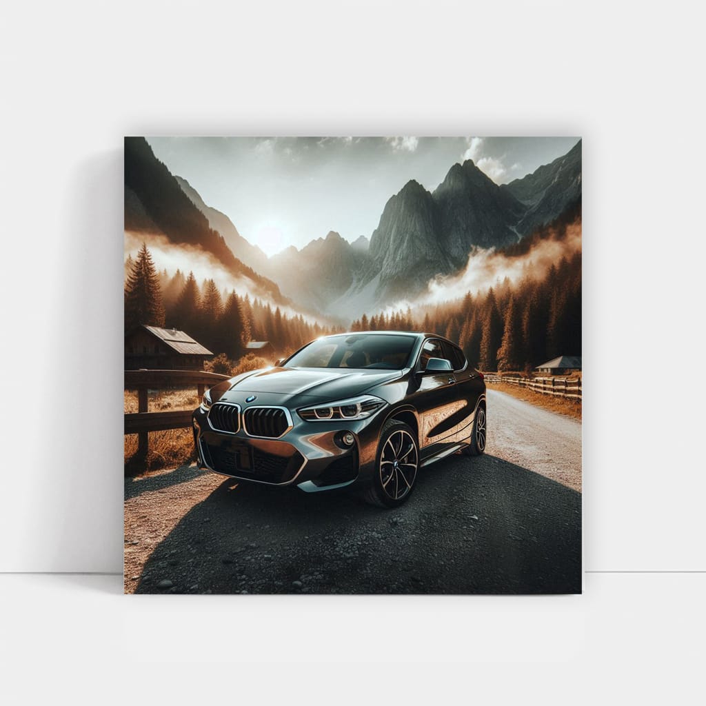 BMW X2 at National Park - Adventure Awaits with Style