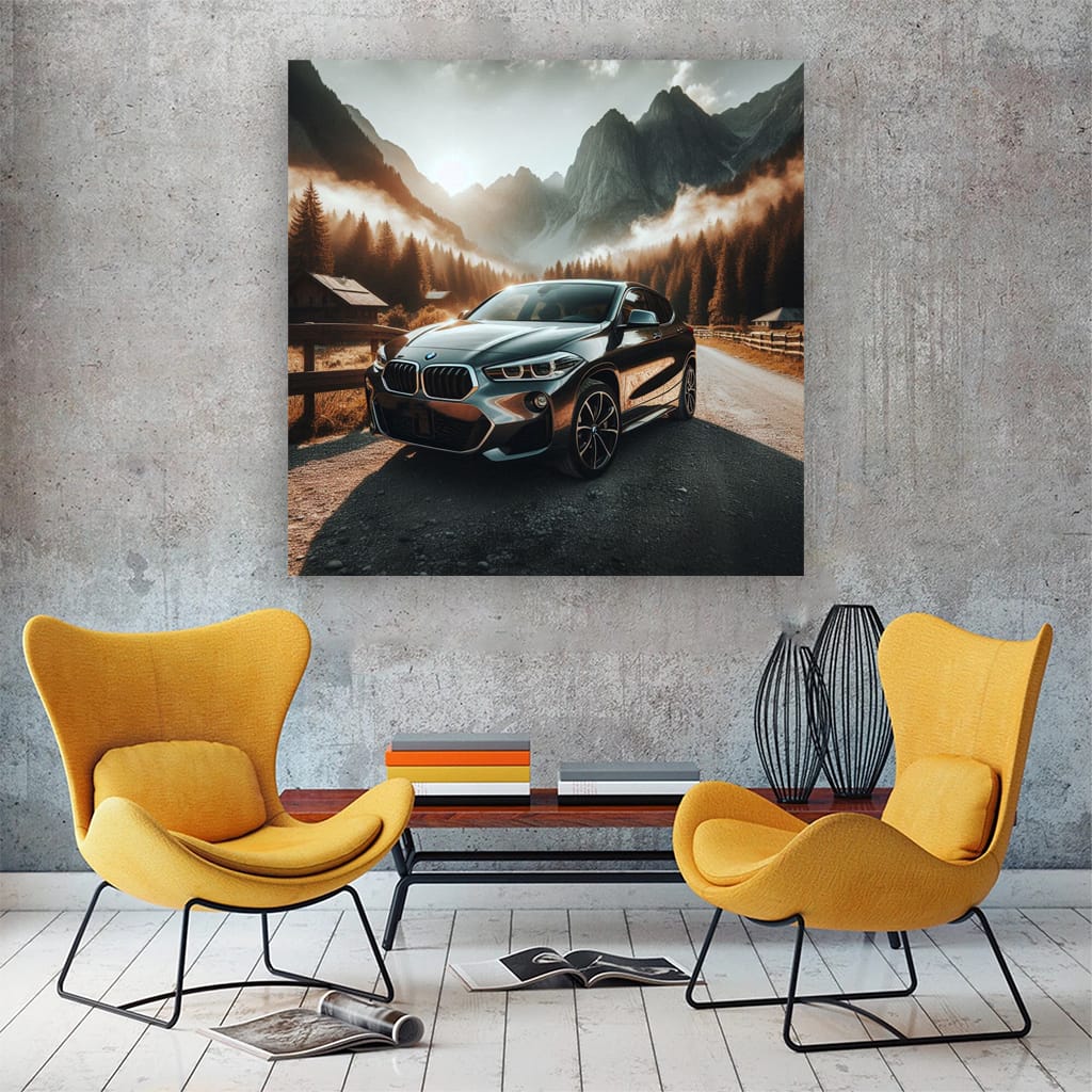 BMW X2 at National Park - Adventure Awaits with Style