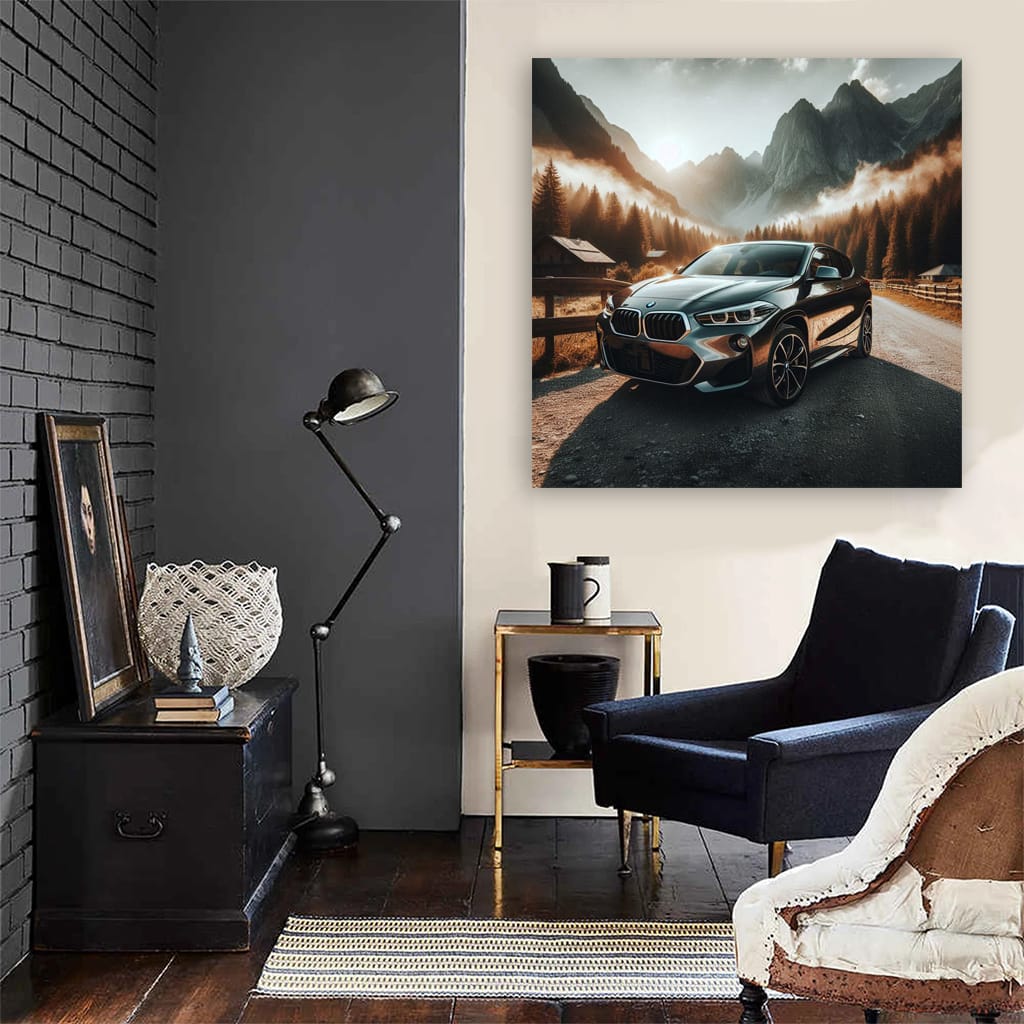 BMW X2 at National Park - Adventure Awaits with Style
