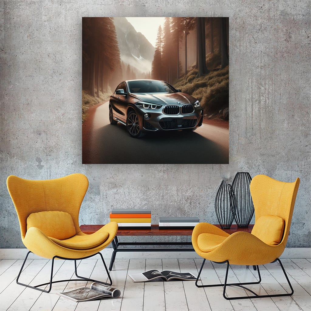BMW X2 Adventure in National Park - Bold and Dynamic