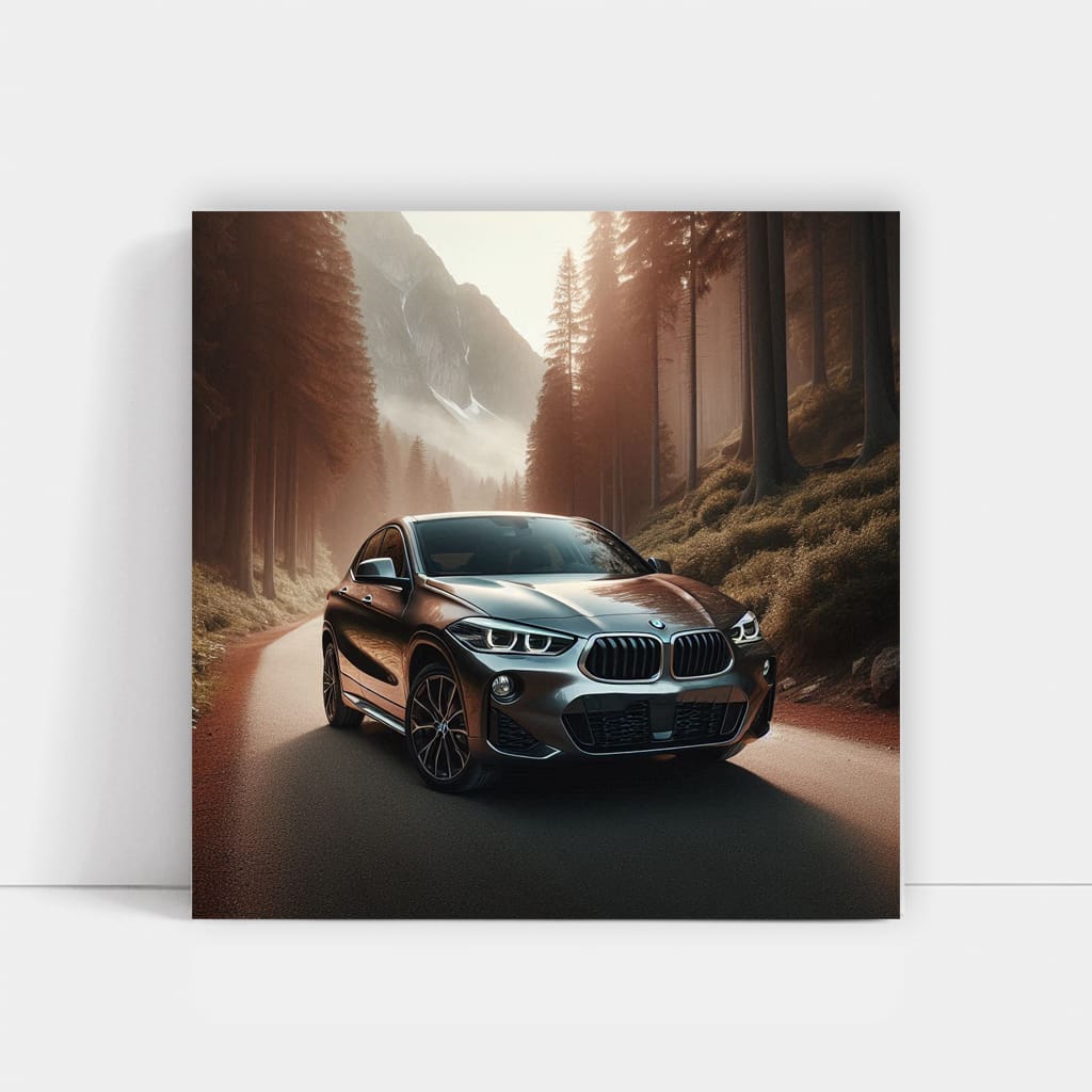 BMW X2 Adventure in National Park - Bold and Dynamic