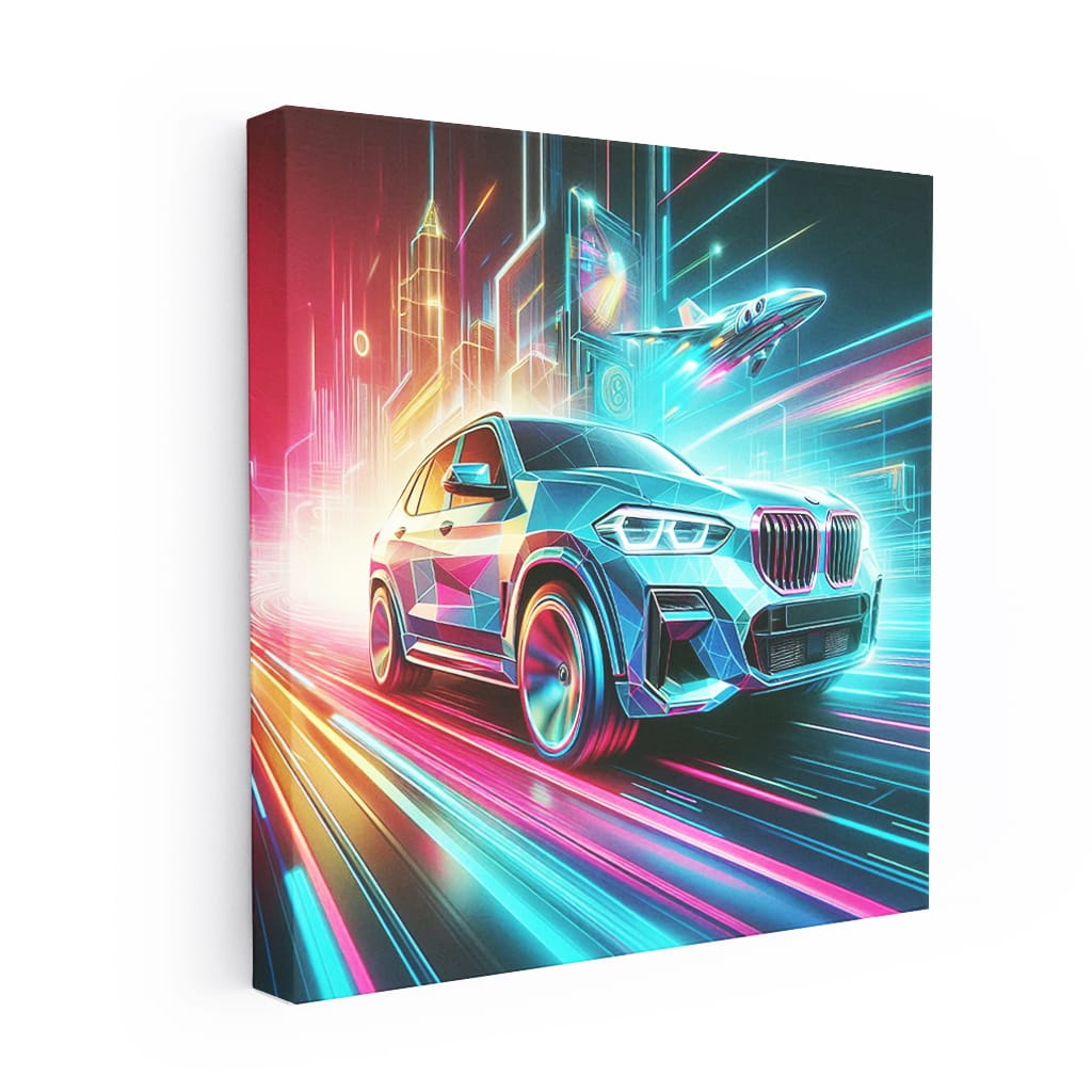 Bmw X3 Absctra Wall Art