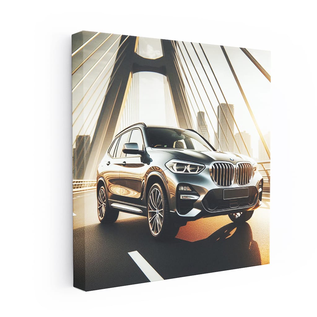 Bmw X3 Bridge Wall Art