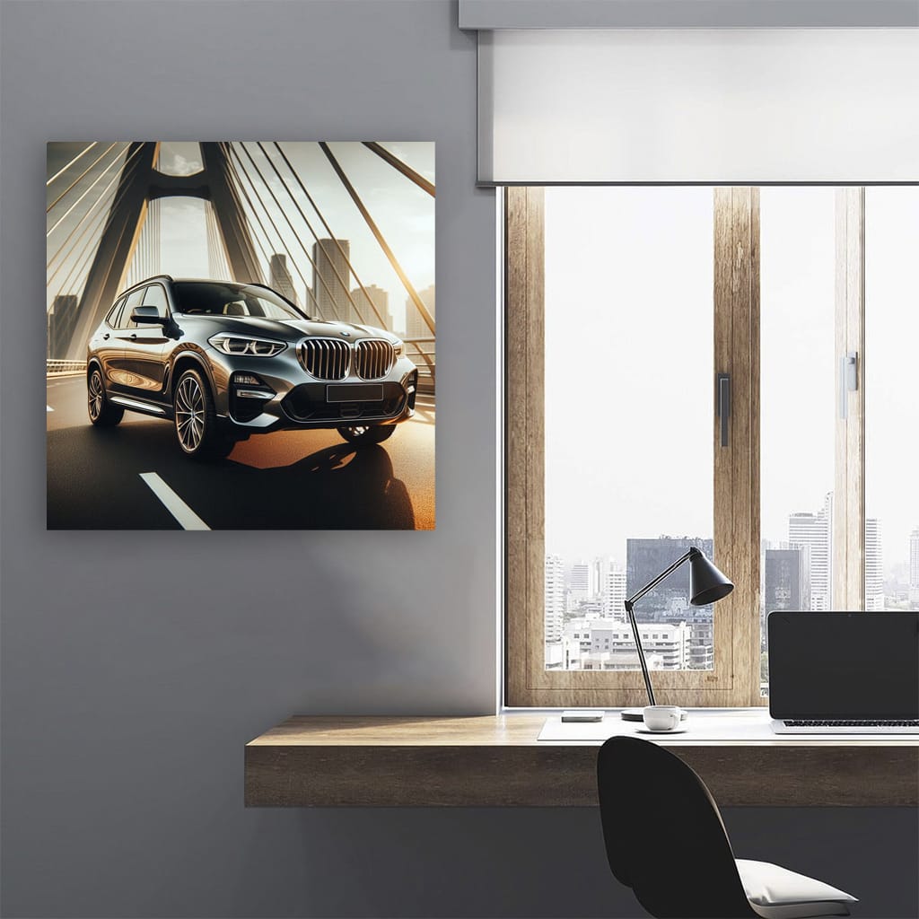 Bmw X3 Bridge Wall Art