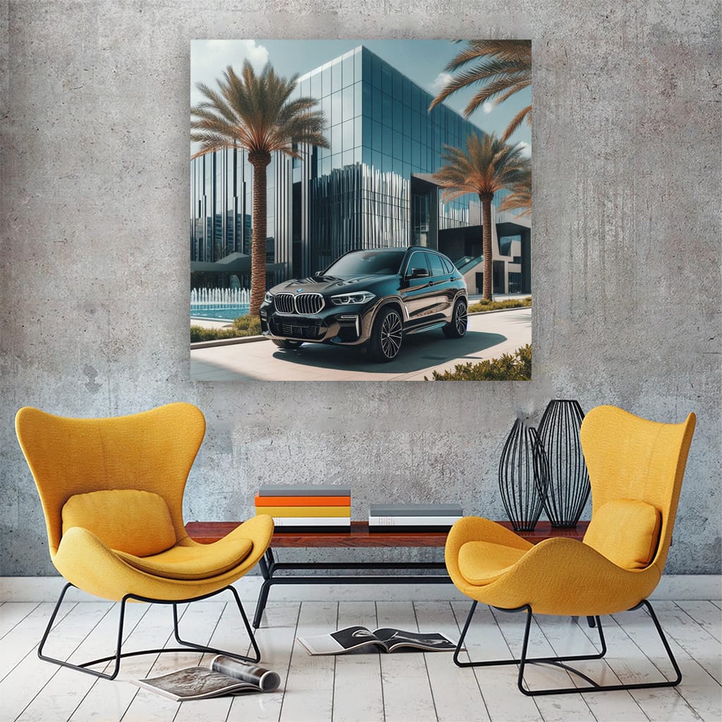 Bmw X3 Buildi Wall Art