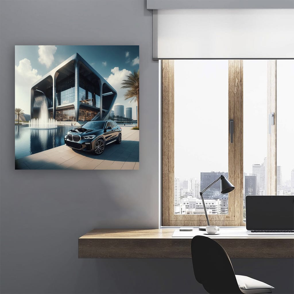 Bmw X3 Building Wall Art