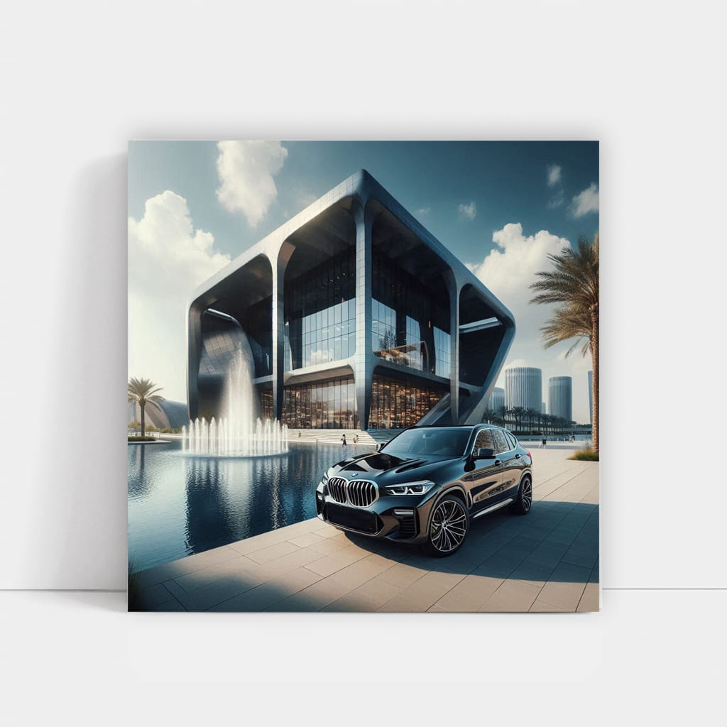 Bmw X3 Building Wall Art