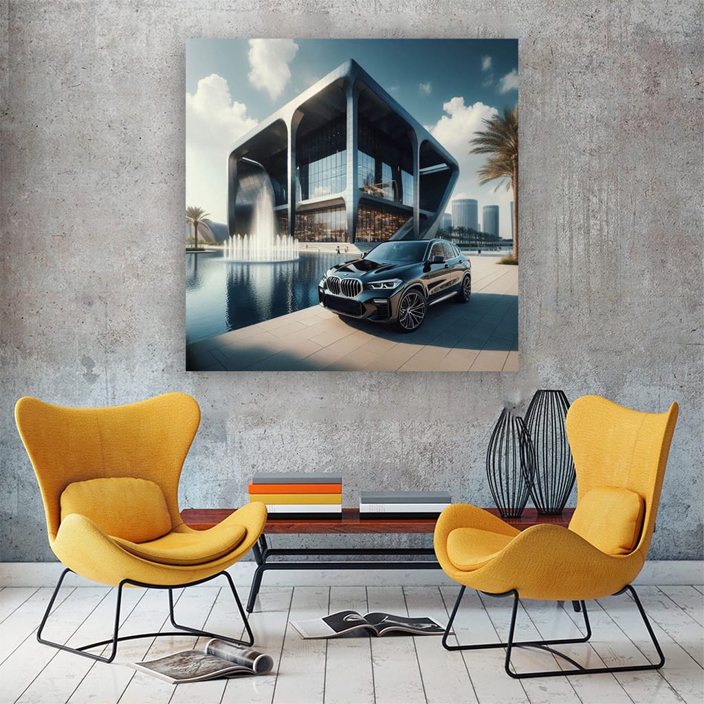 Bmw X3 Building Wall Art