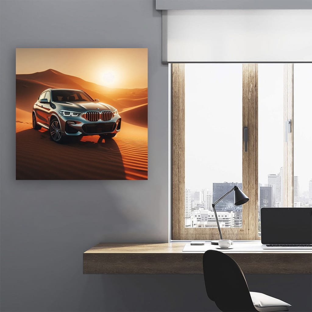 Bmw X3 Dese Wall Art