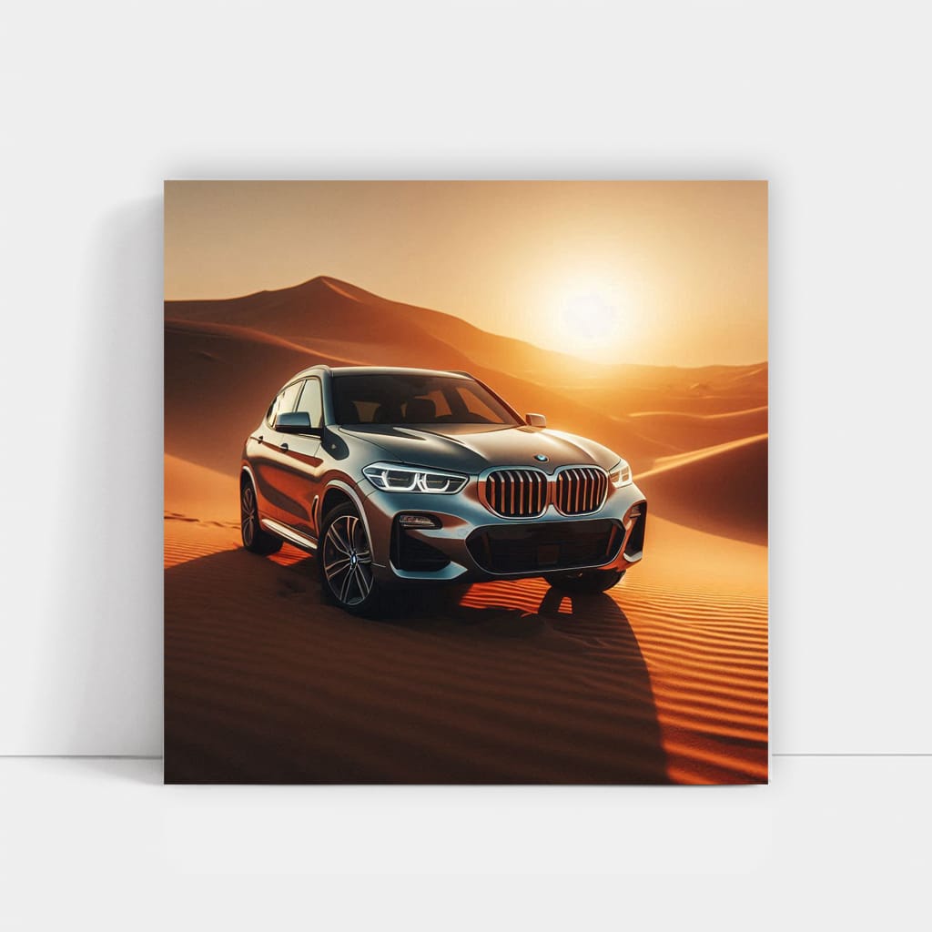 BMW X3 Conquering Desert - Rugged Elegance in Motion