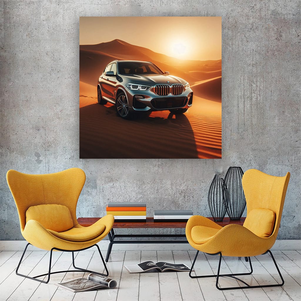 Bmw X3 Dese Wall Art