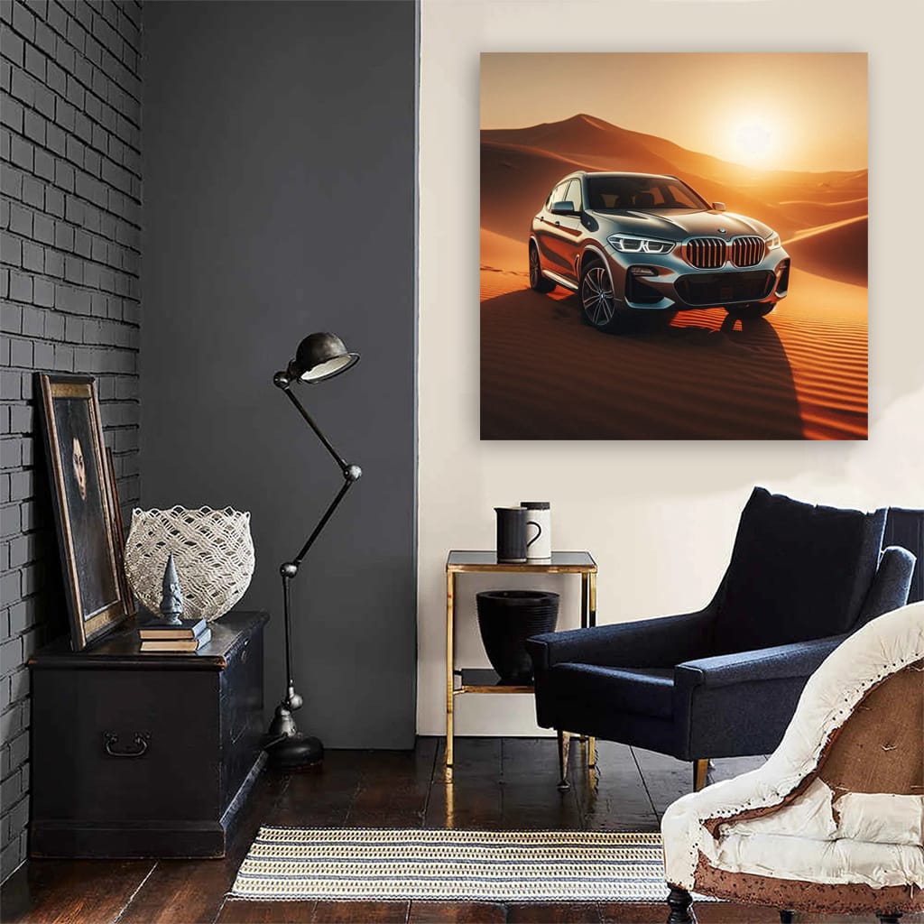 Bmw X3 Dese Wall Art