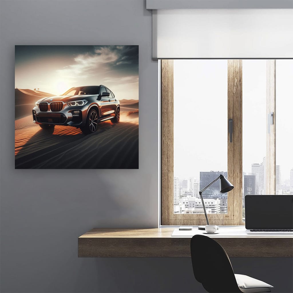 Bmw X3 Desert Wall Art