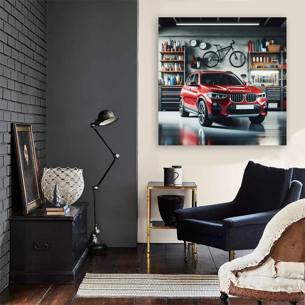 BMW X3 in Garage - Versatile and Stylish SUV