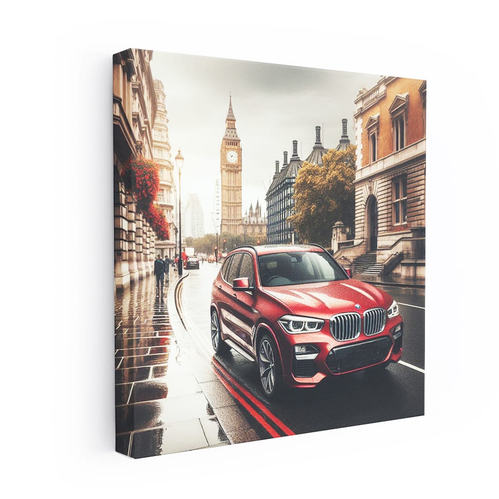 Bmw X3 Lond Wall Art